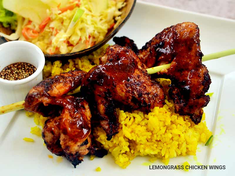 Lemongrass Chicken Wings